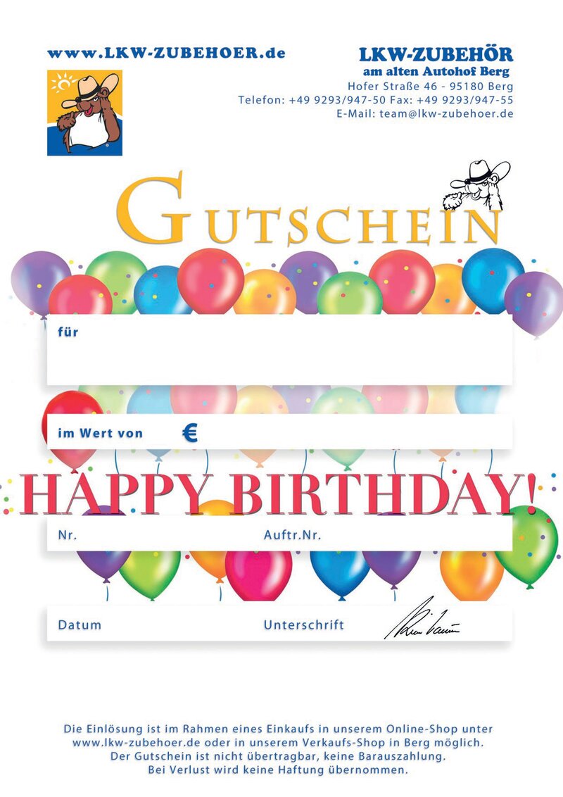 Geburtstag